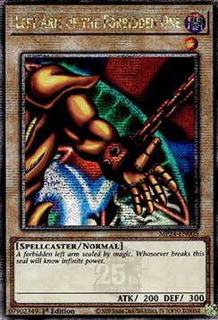 Left Arm of the Forbidden One - 25th Anniversary Tin: Dueling Mirrors (Quarter Century Secret Rare) [MP24-005]