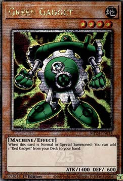 Green Gadget - 25th Anniversary Tin: Dueling Mirrors (Quarter Century Secret Rare) [MP24-014]