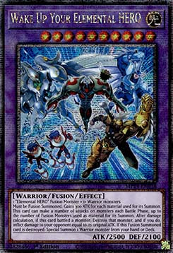 Wake Up Your Elemental HERO - 25th Anniversary Tin: Dueling Mirrors (Quarter Century Secret Rare) [MP24-018]