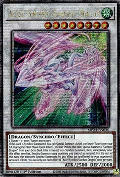 Accel Synchro Stardust Dragon - 25th Anniversary Tin: Dueling Mirrors (Quarter Century Secret Rare) [MP24-030]
