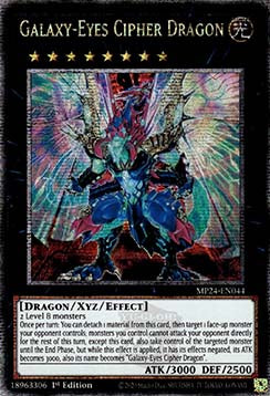 Galaxy-Eyes Cipher Dragon - 25th Anniversary Tin: Dueling Mirrors (Quarter Century Secret Rare) [MP24-044]