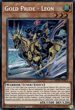 Gold Pride - Leon - 25th Anniversary Tin: Dueling Mirrors (Secret Rare) [MP24-075]