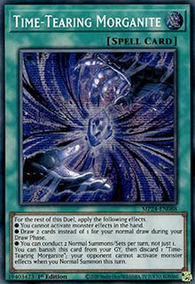 Time-Tearing Morganite - 25th Anniversary Tin: Dueling Mirrors (Secret Rare) [MP24-088]