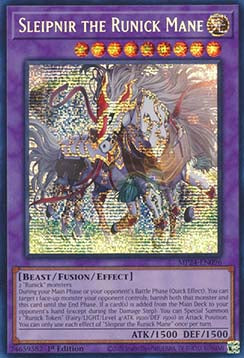Sleipnir the Runick Mane - 25th Anniversary Tin: Dueling Mirrors (Secret Rare) [MP24-096]