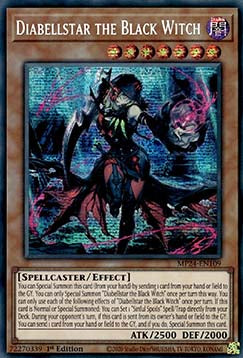 Diabellstar the Black Witch - 25th Anniversary Tin: Dueling Mirrors (Secret Rare) [MP24-109]