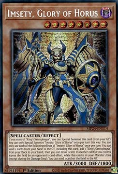 Imsety, Glory of Horus - 25th Anniversary Tin: Dueling Mirrors (Secret Rare) [MP24-114]