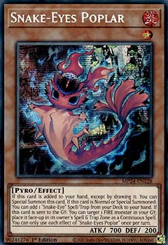 Snake-Eyes Poplar - 25th Anniversary Tin: Dueling Mirrors (Secret Rare) [MP24-128]