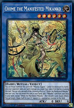 Ohime the Manifested Mikanko - 25th Anniversary Tin: Dueling Mirrors (Secret Rare) [MP24-135]