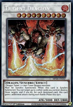 Trident Dragion - 25th Anniversary Tin: Dueling Mirrors (Secret Rare) [MP24-147]
