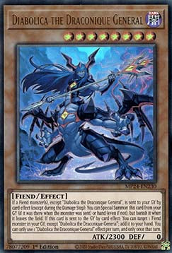 Diabolica the Draconique General - 25th Anniversary Tin: Dueling Mirrors (Ultra Rare) [MP24-230]