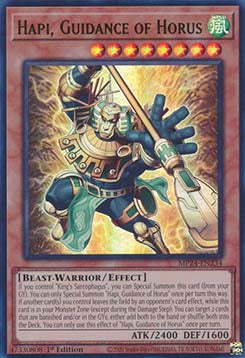 Hapi, Guidance of Horus - 25th Anniversary Tin: Dueling Mirrors (Ultra Rare) [MP24-234]