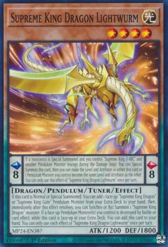 Supreme King Dragon Lightwurm - 25th Anniversary Tin: Dueling Mirrors (Common) [MP24-387]
