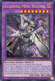 Azamina Moa Regina (V.1 - Ultra Rare) - Rage of the Abyss (Ultra Rare) [ROTA-033]