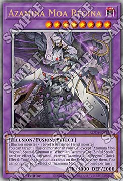 Azamina Moa Regina (V.2 - Quarter Century Secret Rare) - Rage of the Abyss (Quarter Century Secret Rare) [ROTA-033]