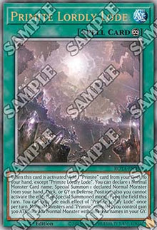Primite Lordly Lode (V.2 - Quarter Century Secret Rare) - Rage of the Abyss (Quarter Century Secret Rare) [ROTA-058]