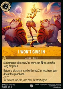 I Won't Give In - Azurite Sea (Common) [6AZS-28]