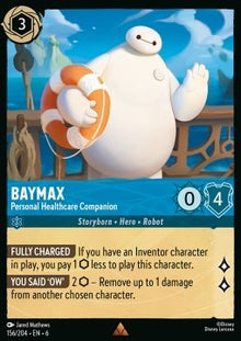 Baymax - Personal Healthcare Companion (V.1) - Azurite Sea (Rare) [6AZS-156]