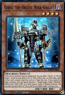 Girsu, the Orcust Mekk-Knight (V.1 - Super Rare) - Quarter Century Bonanza (Super Rare) [RA03-026]