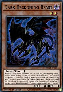 Dark Beckoning Beast (V.1 - Super Rare) - Quarter Century Bonanza (Super Rare) [RA03-027]