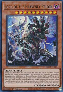 Lord of the Heavenly Prison (V.1 - Super Rare) - Quarter Century Bonanza (Super Rare) [RA03-029]