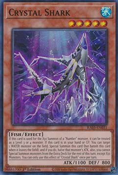 Crystal Shark (V.1 - Super Rare) - Quarter Century Bonanza (Super Rare) [RA03-031]