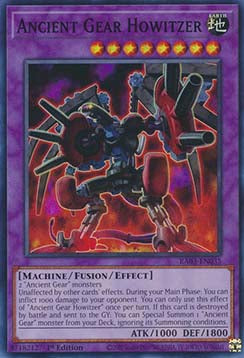 Ancient Gear Howitzer (V.1 - Super Rare) - Quarter Century Bonanza (Super Rare) [RA03-035]