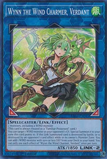 Wynn the Wind Charmer, Verdant (V.1 - Super Rare) - Quarter Century Bonanza (Super Rare) [RA03-045]