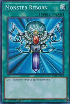 Monster Reborn (V.1 - Super Rare) - Quarter Century Bonanza (Super Rare) [RA03-052]