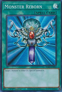 Monster Reborn (V.1 - Super Rare) - Quarter Century Bonanza (Super Rare) [RA03-052]