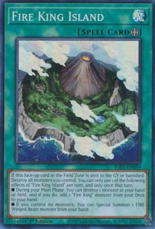 Fire King Island (V.1 - Super Rare) - Quarter Century Bonanza (Super Rare) [RA03-059]
