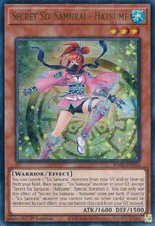 Secret Six Samurai - Hatsume (V.2 - Ultra Rare) - Quarter Century Bonanza (Ultra Rare) [RA03-016]