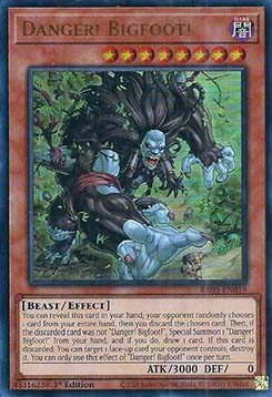 Danger! Bigfoot! (V.3 - Ultra Rare) - Quarter Century Bonanza (Ultra Rare) [RA03-019]
