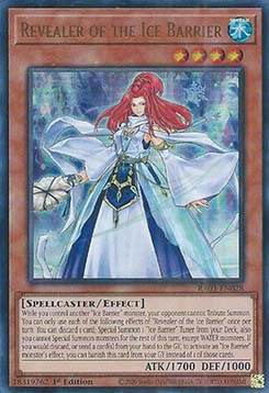 Revealer of the Ice Barrier (V.2 - Ultra Rare) - Quarter Century Bonanza (Ultra Rare) [RA03-028]