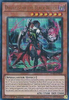 Diabellstar the Black Witch (V.2 - Ultra Rare) - Quarter Century Bonanza (Ultra Rare) [RA03-032]