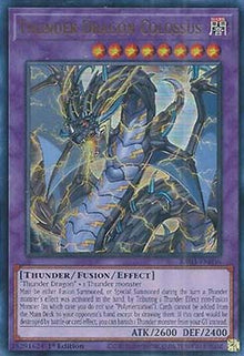 Thunder Dragon Colossus (V.2 - Ultra Rare) - Quarter Century Bonanza (Ultra Rare) [RA03-036]