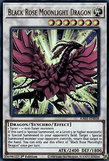 Black Rose Moonlight Dragon (V.2 - Ultra Rare) - Quarter Century Bonanza (Ultra Rare) [RA03-038]