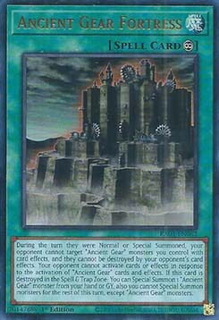 Ancient Gear Fortress (V.2 - Ultra Rare) - Quarter Century Bonanza (Ultra Rare) [RA03-062]