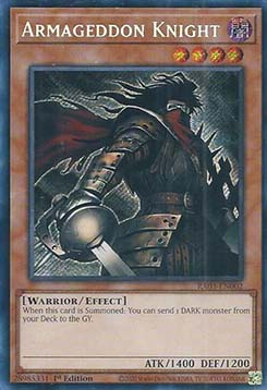 Armageddon Knight (V.3 - Secret Rare) - Quarter Century Bonanza (Secret Rare) [RA03-002]