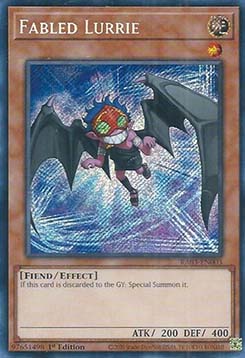 Fabled Lurrie (V.3 - Secret Rare) - Quarter Century Bonanza (Secret Rare) [RA03-003]