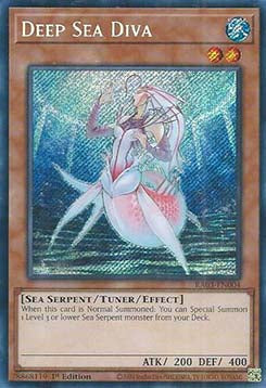 Deep Sea Diva (V.3 - Secret Rare) - Quarter Century Bonanza (Secret Rare) [RA03-004]