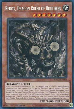 Redox, Dragon Ruler of Boulders (V.3 - Secret Rare) - Quarter Century Bonanza (Secret Rare) [RA03-008]