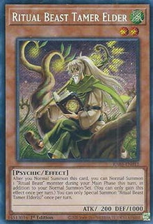 Ritual Beast Tamer Elder (V.3 - Secret Rare) - Quarter Century Bonanza (Secret Rare) [RA03-012]