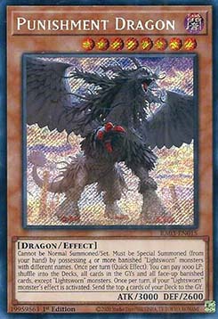 Punishment Dragon (V.3 - Secret Rare) - Quarter Century Bonanza (Secret Rare) [RA03-015]