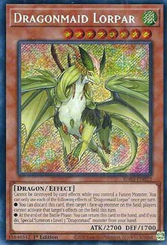 Dragonmaid Lorpar (V.3 - Secret Rare) - Quarter Century Bonanza (Secret Rare) [RA03-022]