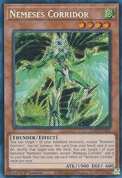 Nemeses Corridor (V.3 - Secret Rare) - Quarter Century Bonanza (Secret Rare) [RA03-025]