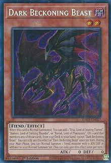 Dark Beckoning Beast (V.3 - Secret Rare) - Quarter Century Bonanza (Secret Rare) [RA03-027]
