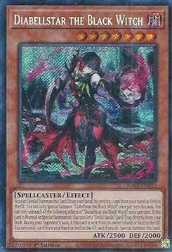 Diabellstar the Black Witch (V.3 - Secret Rare) - Quarter Century Bonanza (Secret Rare) [RA03-032]