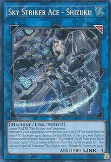 Sky Striker Ace - Shizuku (V.3 - Secret Rare) - Quarter Century Bonanza (Secret Rare) [RA03-043]