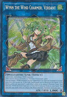 Wynn the Wind Charmer, Verdant (V.3 - Secret Rare) - Quarter Century Bonanza (Secret Rare) [RA03-045]