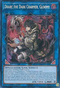 Dharc the Dark Charmer, Gloomy (V.3 - Secret Rare) - Quarter Century Bonanza (Secret Rare) [RA03-048]
